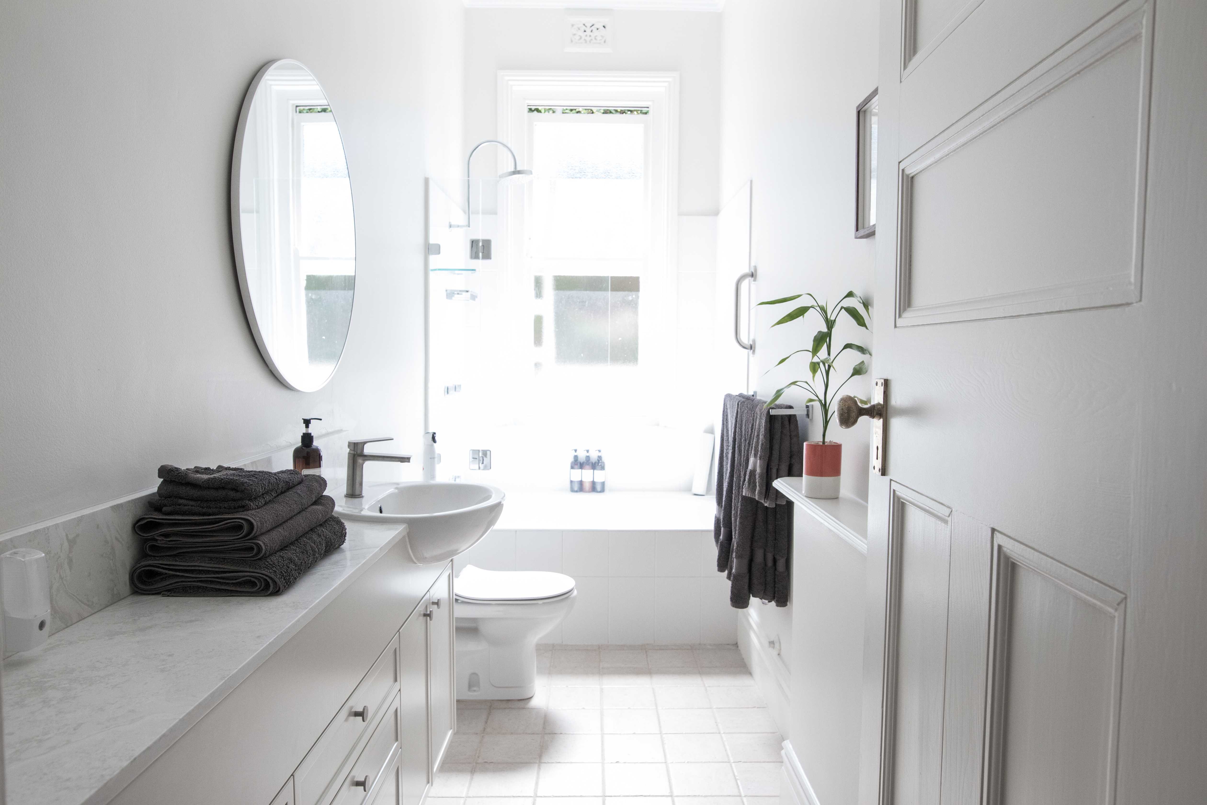 bathroom renovated